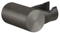 Gessi Shower316 Support mural orientable pour douchette. Black Metal Brossé PVD