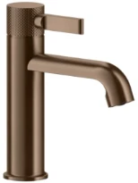 GESSI Inciso - Mitigeur lavabo, sans vidage, avec flexibles de raccordement. Cuivre Brossé PVD
