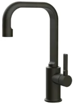 GESSI Inciso - Mitigeur lavabo réhaussé, sans vidage, avec flexibles de raccordement. Aged Bronze