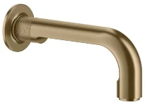 GESSI Inciso - Bec de bagnoire mural latéral Warm Bronze Br. PVD