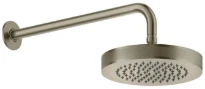 GESSI Inciso Shower Douchette anticalcaire laterale orientable. Finox Brushed Nickel
