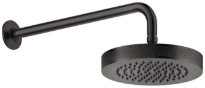GESSI Inciso Shower Douchette anticalcaire laterale orientable. Black Metal Brossé PVD