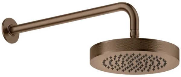 Gessi Inciso Shower Douchette anticalcaire latérale orientable. Cuivre Brossé PVD