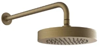 GESSI Inciso Shower Douchette anticalcaire laterale orientable. Antique Laiton