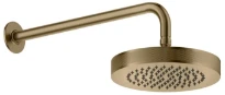 GESSI Inciso Shower Douchette anticalcaire laterale orientable. Warm Bronze Br. PVD