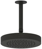 GESSI Inciso Shower Pomme de douche anticalcaire orientable avec bras au plafond, longueur à la demande. Aged Bronze