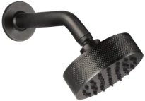 Gessi Inciso Shower Douchette anticalcaire latérale orientable. Black Metal Brossé PVD