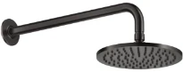 GESSI Inciso Shower Douchette anticalcaire laterale orientable. Black Metal Brossé PVD