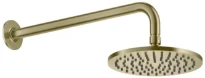 GESSI Inciso Shower Douchette anticalcaire laterale orientable. Brushed Brass PVD