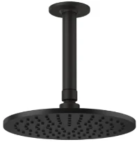 GESSI Inciso Shower Pomme de douche orientable anticalcaire avec bras au plafond. Aged Bronze