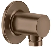 GESSI Inciso Shower Sortie murale coudée. Cuivre Brossé PVD