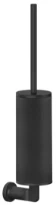 GESSI Inciso Accessories Porte-balayette mural noir. Noir XL