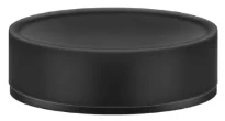 GESSI Inciso Accessories Porte-savon à poser noir. Noir XL