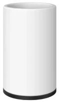 GESSI Inciso Accessories Porte-verre à poser blanc. Noir XL