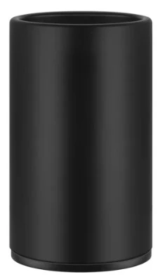 GESSI Inciso Accessories Porte-verre à poser noir. Noir XL
