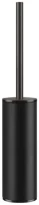 GESSI Inciso Accessories Porte-balayette à poser noir. Black Metal Brossé PVD