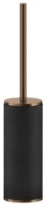 GESSI Inciso Accessories Porte-balayette à poser noir. Cuivre Brossé PVD