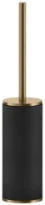 GESSI Inciso Accessories Porte-balayette à poser noir. Warm Bronze Br. PVD