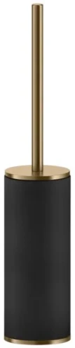 GESSI Inciso Accessories Porte-balayette à poser noir. Warm Bronze Br. PVD