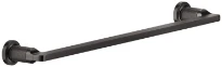 Gessi Inciso Accessoires Porte-serviette 45 cm. Black Metal Brossé PVD