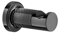 GESSI Inciso Accessories Patère. Black Metal PVD