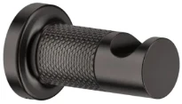 Gessi Inciso Accessoires Patère. Black Metal Brossé PVD