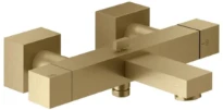 GESSI Rettangolo K Mitigeur bain-douche apparent THERMOSTATIQUE avec inverseur automatique. Warm Bronze Br. PVD