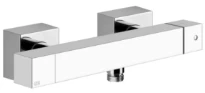 GESSI Rettangolo K Mitigeur thermostatique douche apparent. chromé