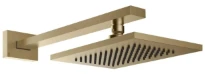 GESSI Rettangolo Shower Douchette anticalcaire laterale orientable. Warm Bronze Br. PVD