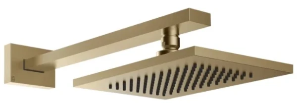 GESSI Rettangolo Shower Douchette anticalcaire laterale orientable. Warm Bronze Br. PVD