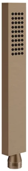GESSI Rettangolo Shower Douchette anticalcaire. Cuivre Brossé PVD