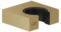 GESSI Rettangolo Shower Support mural fixe pour douchette. Warm Bronze Br. PVD
