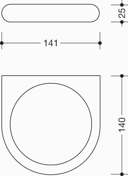 HEWI support pour insert porte-savon, edition mat, blanc pur