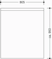 HEWI rideau pour tringle et rideau douche ,blanc/argnt