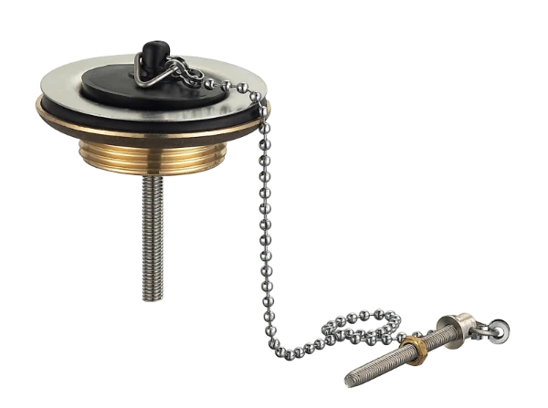 ProOne standard afvoerplug 5/4 x 63mm - chroom - met stop en ketting