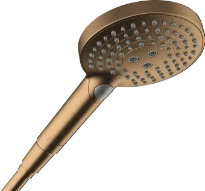 Hansgrohe Raindance Select S 120 3 jets douchette 120 mm Powderrain - bronze brossé