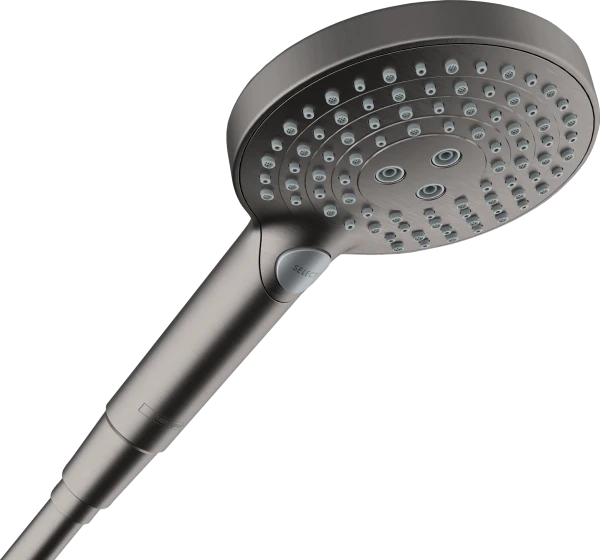 Hansgrohe Raindance RD Select S120 3 jets Pow hnddouche noir chromé brossé