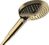 Hansgrohe Raindance RD Slect S120 3 jets Pow douchette Polished Gold Optic