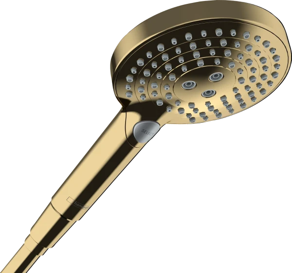 Hansgrohe Raindance RD Slect S120 3 jets Pow douchette Polished Gold Optic