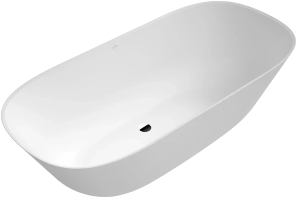 Villeroy & Boch Theano vrijstaand bad quaryl 1750 x 800 mm - Stone White