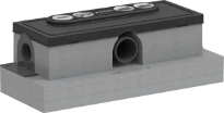 Hansgrohe Axor uBox corps d'encastrement - installation standard