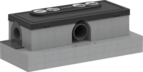 Hansgrohe Axor uBox universal inbouwlichaam - standaard installatie
