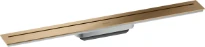 Hansgrohe Axor Drain set de finition caniveau de douche 700 mm - Brushed Bronze