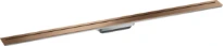 Hansgrohe Axor Drain set de finition caniveau de douche 1200 mm - Brushed Red Gold