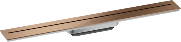Hansgrohe Axor Drain set de finition caniveau de douche 700 mm - pour montage mural - Brushed Red Gold