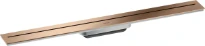Hansgrohe Axor Drain set de finition caniveau de douche 800 mm - pour montage mural - Polished Red Gold