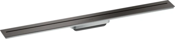 Hansgrohe Axor Drain set de finition caniveau de douche 900 mm - pour montage mural - Brushed Black Chrome