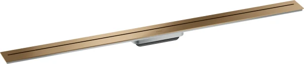 Hansgrohe Axor Drain set de finition caniveau de douche 1200 mm - pour montage mural - Brushed Bronze