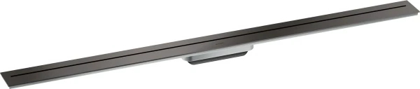 Hansgrohe Axor Drain set de finition caniveau de douche 1200 mm - pour montage mural - Brushed Black Chrome