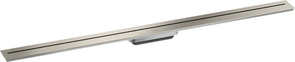 Hansgrohe Axor Drain set de finition caniveau de douche 1200 mm - pour montage mural - Brushed Stainless Steel